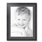 ArtToFrames 21x27" Matted Picture Frame with 17x23" Single Mat Photo Opening Framed in 1.25" Black and 2" Mat (FWM-4083-21x27)